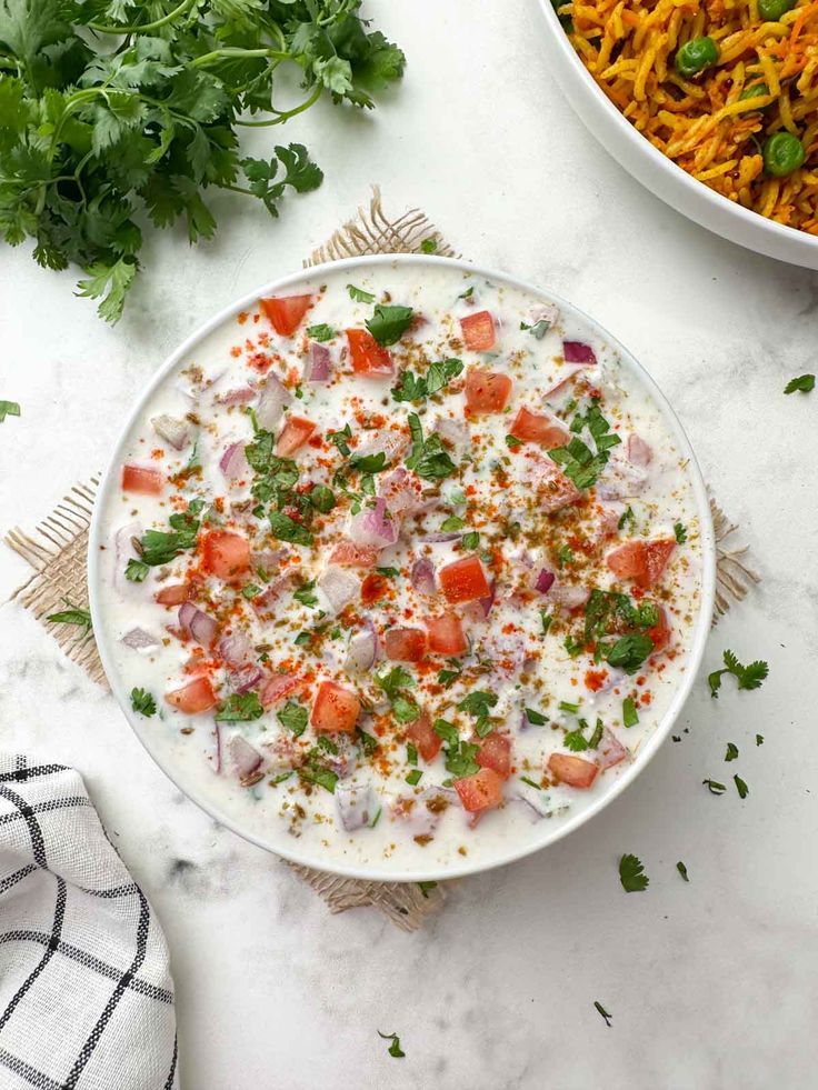 Onion Tomato Raita