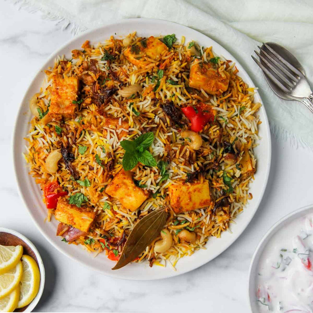 Paneer Tikka Biryani