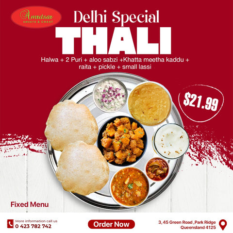 Delhi Special Thali