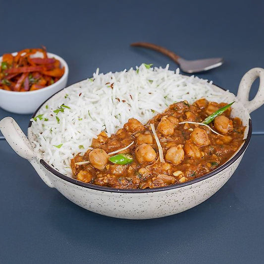 Amritsari Chole Chawal Bowl