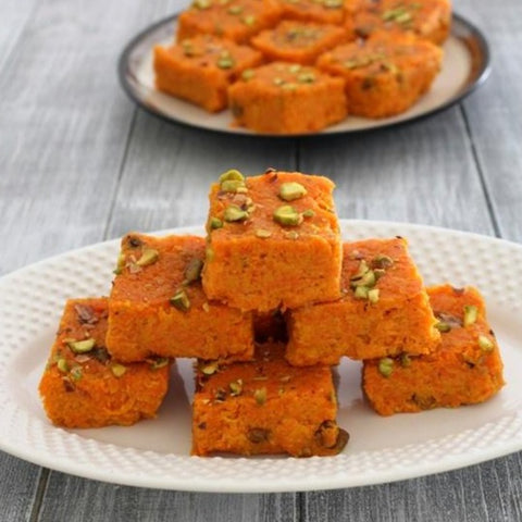 Carrot Khoya Barfi 1kg