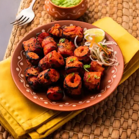 Chilli Soya Chaap 8 Pc