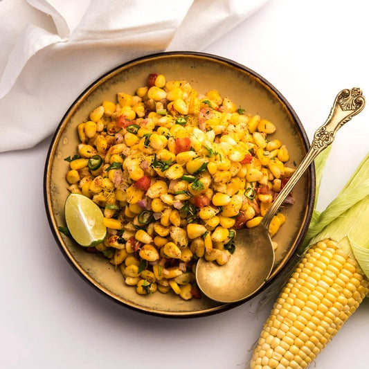 Corn Masala Chaat - Cold