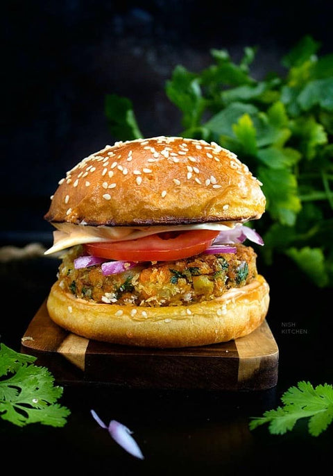 Desi Veg Burger