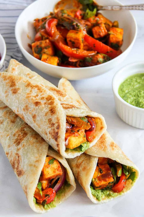 Butter Paneer Kathi Roll