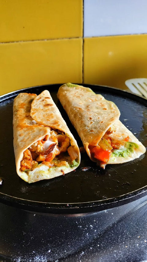 Paneer Tikka Kathi Roll