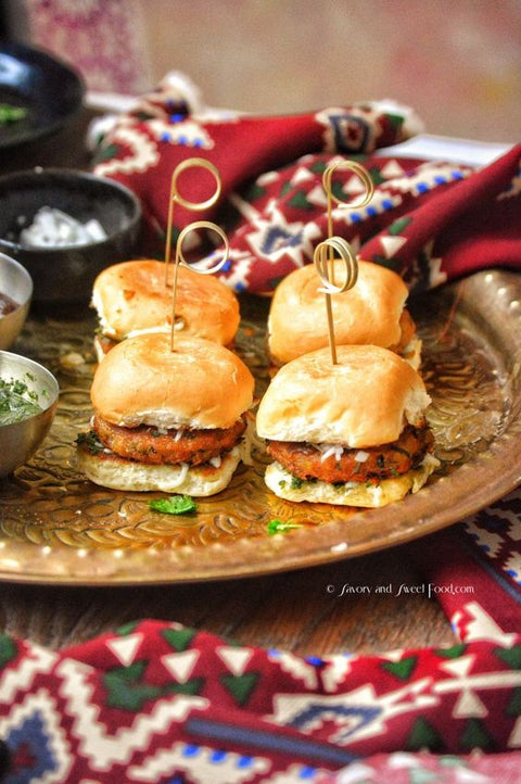 Mini Aloo Tikki Burger