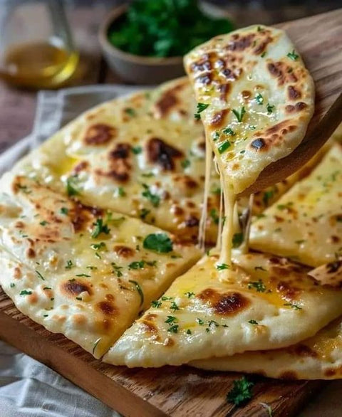 Garlic + Cheese Naan