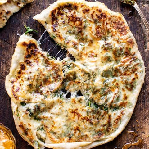 Spinach + Cheese Naan