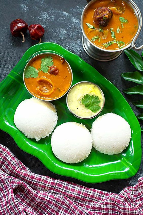 Idli Sambar & Chutney 3 Pc